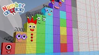 Looking for Numberblocks Step Squad 1000 to 20,000 Standing Tall Numberblocks Number Pattern