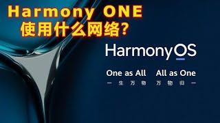 Harmony ONE 使用什么网络？