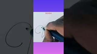 #devesh ️#signature #sign #reels #shorts #short #reelitfeelit #uniquegift #viral #art