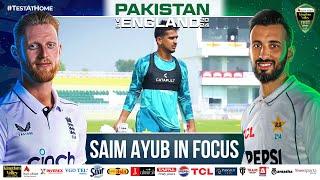  Saim Ayub in focus: Opening batter sets his sight on the challenge ahead  | PCB | MA2A