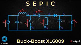 Convertidor DCDC SEPIC | XL6009 Inductor Acoplado Capacitivo | Sponsor Altium365