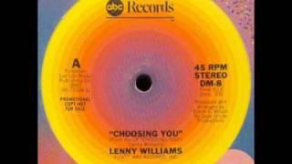 Lenny Williams - Choosing You Extended [Paradise garage]