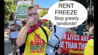 Socialist Alliance calls for rent freeze