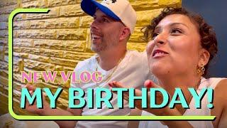 Birthday Vlog  Art Show Hibachi Dinner | ThatsBetsyV.com