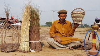 Basket Weaving Art, Ancient Historic Skill of Making Handicraft is Still Alive