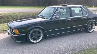 BMW E23 745i turbo schnitzer, BBS low bagged