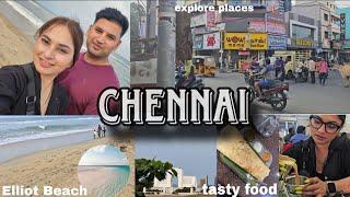 Chennai Vlog | Elliot’s Beach | Besant Nagar Beach | Places to Visit in Chennai | Episode-2