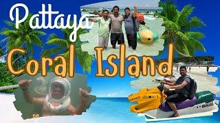 Coral Island Pattaya In Telugu | Parasailing | Scuba Diving