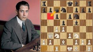 Gentlemen's Brawl | Capablanca vs Schlechter | San Sebastian (1911)