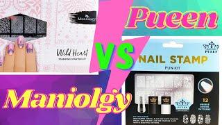 Maniology vs Pueen Nail Stamping Kits (Which one is better?)