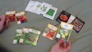 Buying Garden Vegetable Seeds Wisely: GMO, Heirloom, Organic, Hybrids Defined - TRG2016