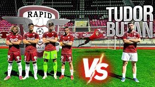 TUDOR BUȚAN VS RAPID BUCUREȘTI EXTREME FOOTBALL CHALLENGE!!