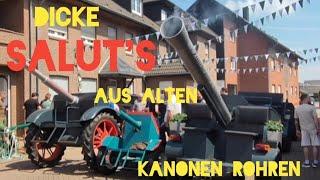 "LAUTE SALUT'S AUS ALTEN KANONEN"