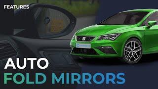 Auto fold mirrors on Seat Leon Mk3 or Golf Mk7 with Carista