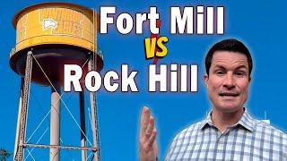 Comparing Fort Mill and Rock Hill South Carolina | Living in Fort Mill Rock Hill SC | Charlotte NC