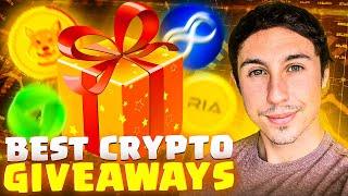 BEST CRYPTO GIVEAWAYS & HOW TO CLAIM FREE CRYPTO Airdrops and Prizes 