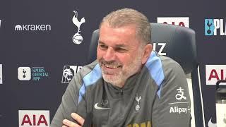 FULL PRESS CONFERENCE (Including Embargoed Section): Ange Postecoglou: Tottenham v Wolves