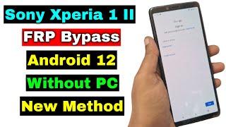 Sony Xperia 1 II FRP Bypass/Unlock Google Account Lock Android 12 | Sony Xperia 1 II FRP Unlock 2023