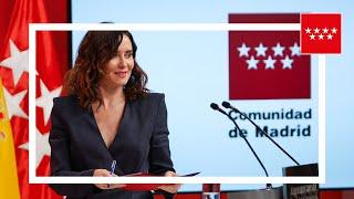 Díaz Ayuso: La Comunidad de Madrid vive su mejor momento