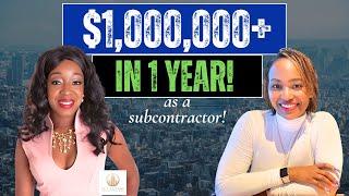 COVID Made her a Millionaire in 1 Year As a Subcontractor! | Government Contracting