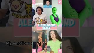 Inside Out 2 - Who'stheBest1,2,3 or 4 alexdiamondreact  #shorts #tiktok #viralshortsvideofunny