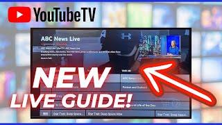 How to Use YouTube TV's New and Improved Live Guide!