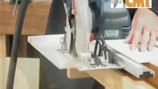 CMT's thin kerf ITK saw blade for portable saws