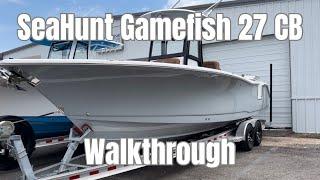 2024 SeaHunt Gamefish 27 w/Coffin Box Walkthrough | Coastline Marine