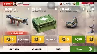 Brothers in arm - 3 iOS gameplay# raid#commando#bajwa gaming zone