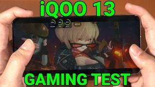 Gaming test - iQOO 13 with Snapdragon 8 Elite + Q2 chip!