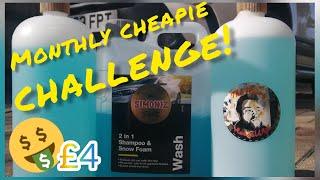 Monthly Cheapie Challenge Featuring Simoniz 2 in 1 Shampoo And Snow Foam .... is It worth It ?