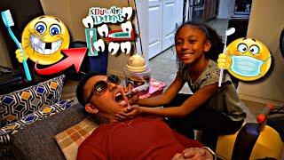 PLAYING DENTIST  WITH MY SISTER EMMALI WAY | VLOGMAS DAY 2