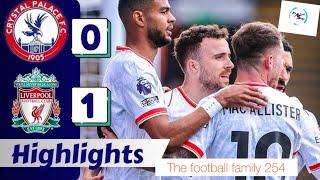 HIGHLIGHTS | C. Palace 0-1 Liverpool | PREMIER LEAGUE| Match week 7