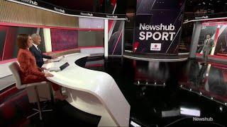 Three: Newshub Live at 6pm - New Graphics, Desk & Music: Full Montage - 9th October 2023