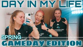 DAY IN MY LIFE: Spring Gameday Edition!!! - Ashley Macfarlane