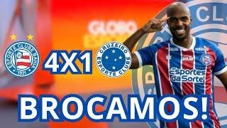 ACABOU DE SAIR BAHIA GOLEIA CRUZEIRO E MANTÉM A  DISPUTA PELA LIDERANÇA