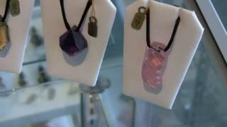 Gemstone Pendants at Points Of Light In Asheville NC