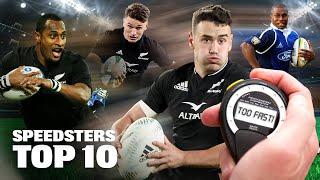 SPEED DEMONS  10 of the FASTEST rugby players with ELECTRIFYING runs ‍️