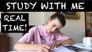 REAL TIME STUDY WITH ME | CAMBRIDGE UNI STUDENT