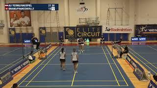 Match point - Au Yeong / Hagspiel vs Brand / Franconville - WD, SF - Croatian Int. 2024