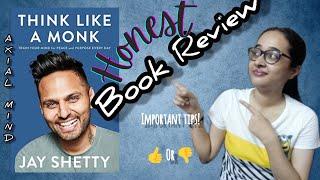 Think like a Monk | by Jay Shetty | Honest book review #jayshettybook