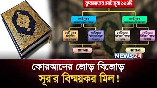 কোরআনের সূরা সমূহের গাণিতিক ব্যালেন্স! | Quran & Science | Islamic News | Islamic Content | News24