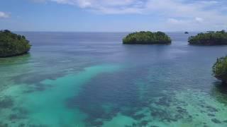 Homestays and our boat 'Jumpa Lagi' in Raja Ampat