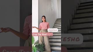 Meesho Tops haul under 400/- #youtubeshorts #meeshotops #meeshocroptop #meeshoshopping #shortsviral