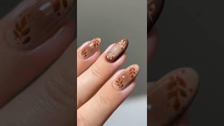 ️ fall forest aura  #nails #nailart #naildesign #nailpolish