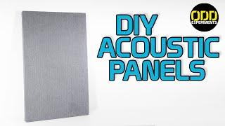 How to Make Easy High Performace Acoustic Panels for $10 - One Day DIY