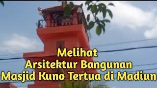 Melihat arsitektur Masjid Kuncen Nur Hidayatullah Taman cikal bakal Kota Madiun