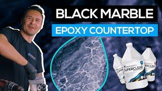 Black Marble Countertop Epoxy Resin Kit - Superclear Epoxy Systems