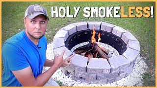 How To Build a DIY Smokeless Fire Pit That Really Works!