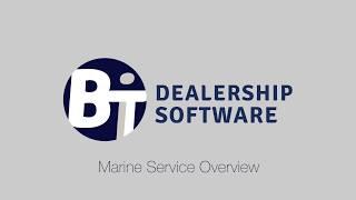 BiT Marine Service Software